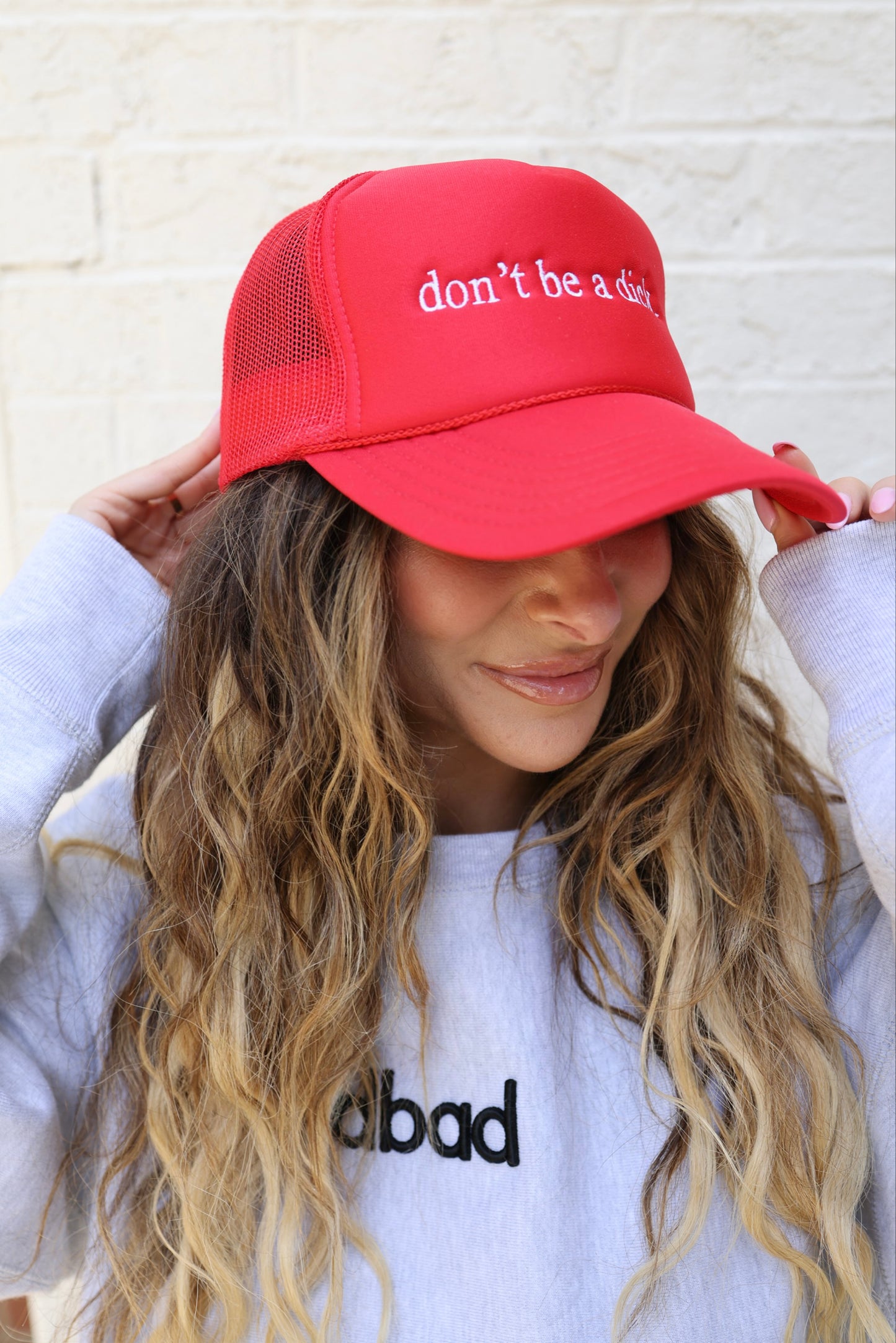 DON'T BE A DICK TRUCKER HAT