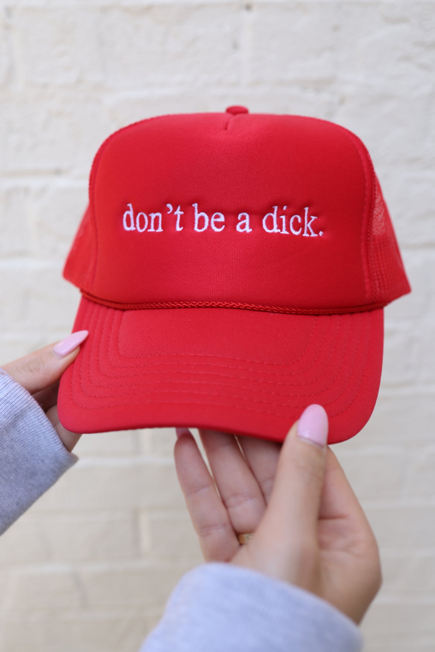 DON'T BE A DICK TRUCKER HAT