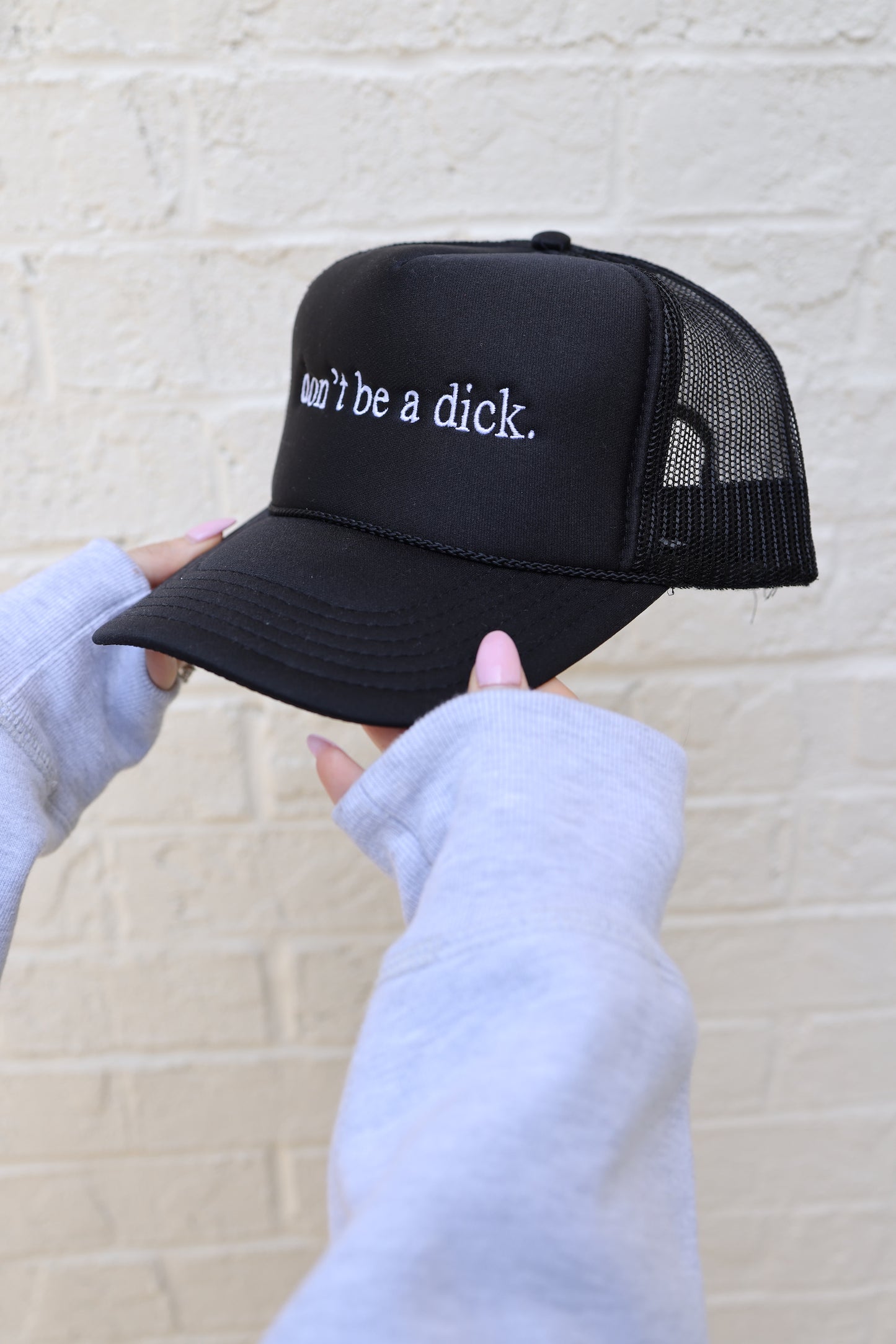 DON'T BE A DICK TRUCKER HAT