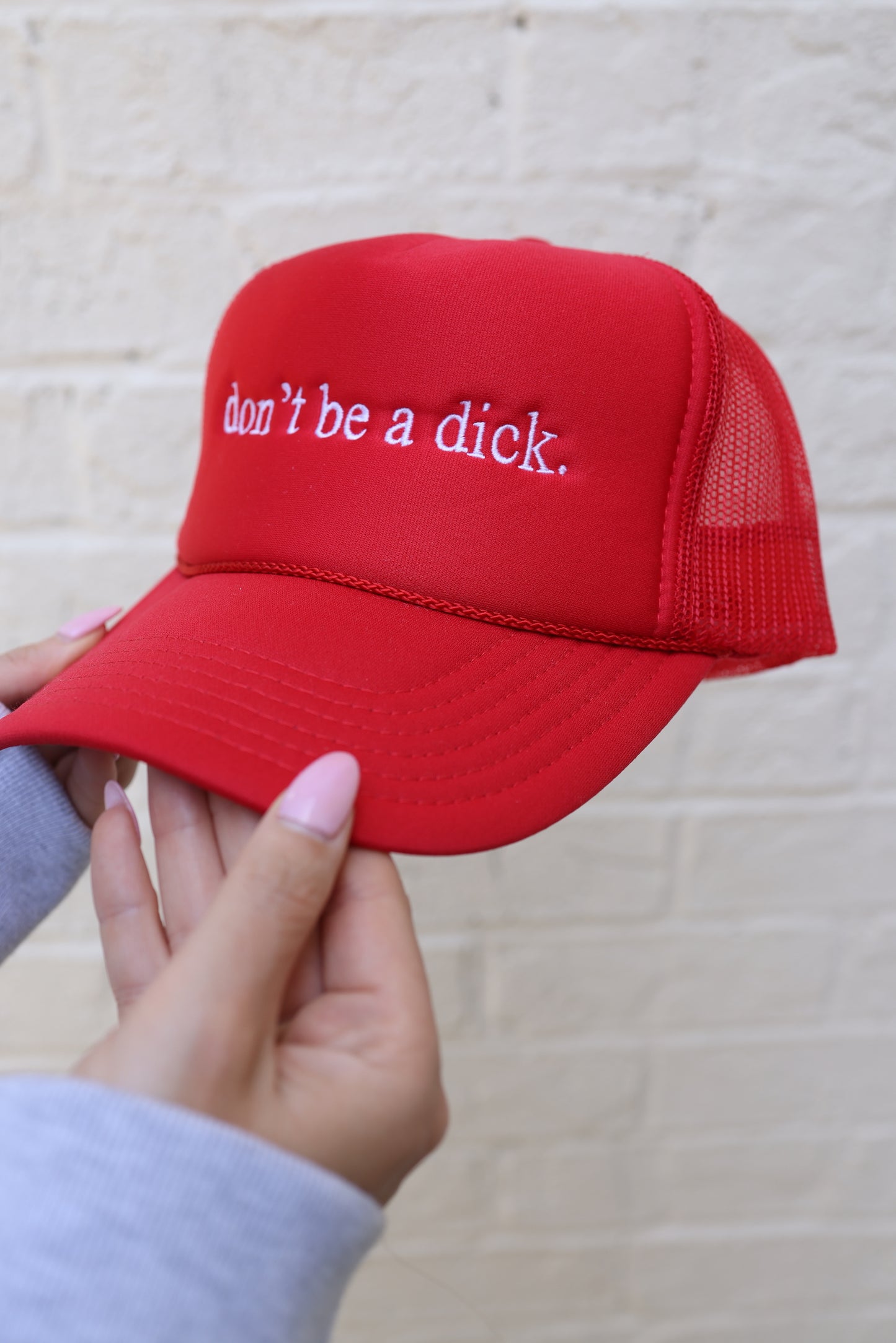 DON'T BE A DICK TRUCKER HAT