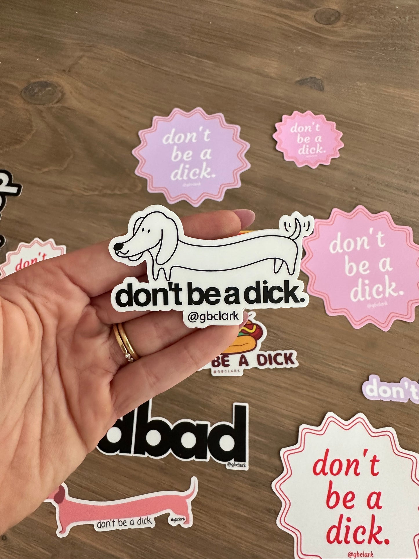 DBAD STICKERS